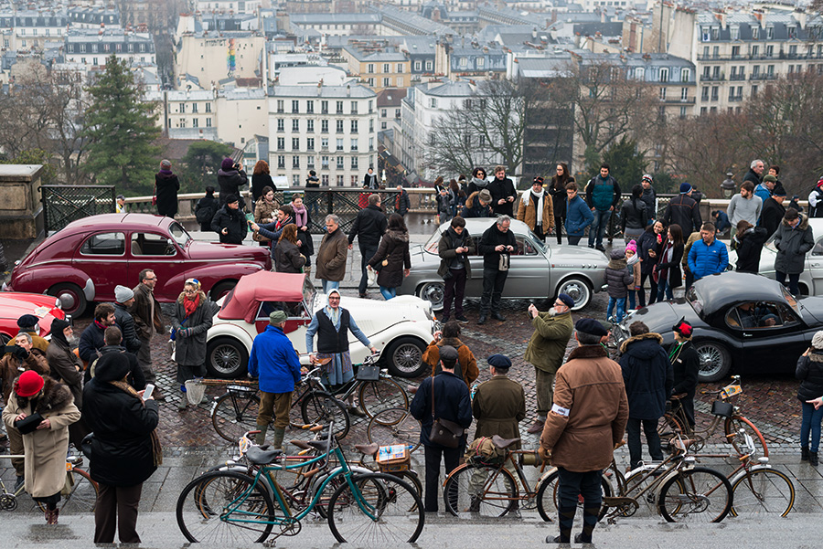 La traversée de paris à montmartre